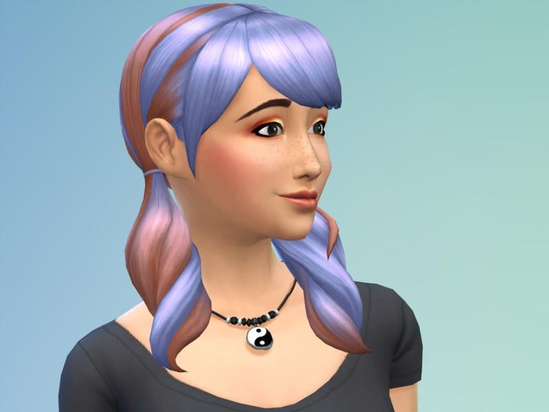 Sims 4 Pigtails Cc