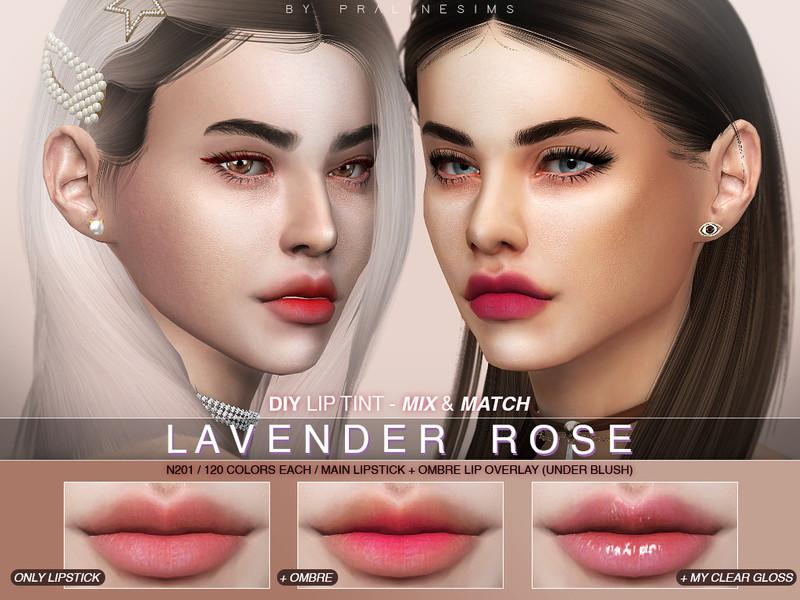 Lavender Rose DIY Lipstick N201