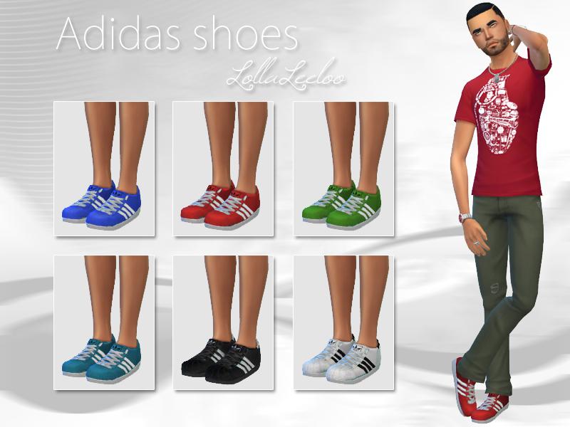 Male Adidas Shoes by LollaLeeloo