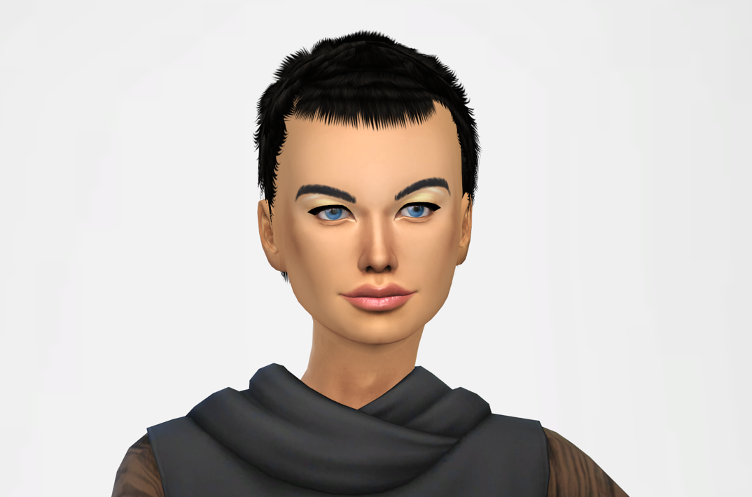 sims 4 cc baby hairs