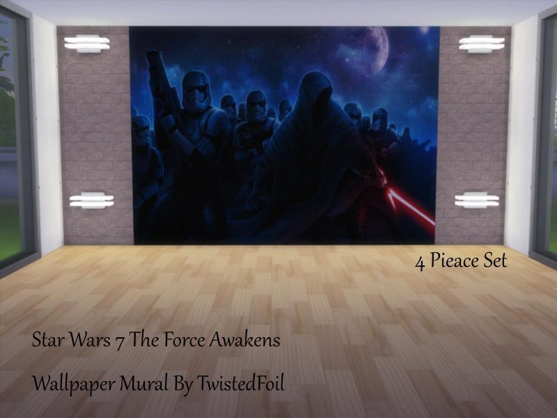 Star Wars 7 Force Awakens Wall Mural