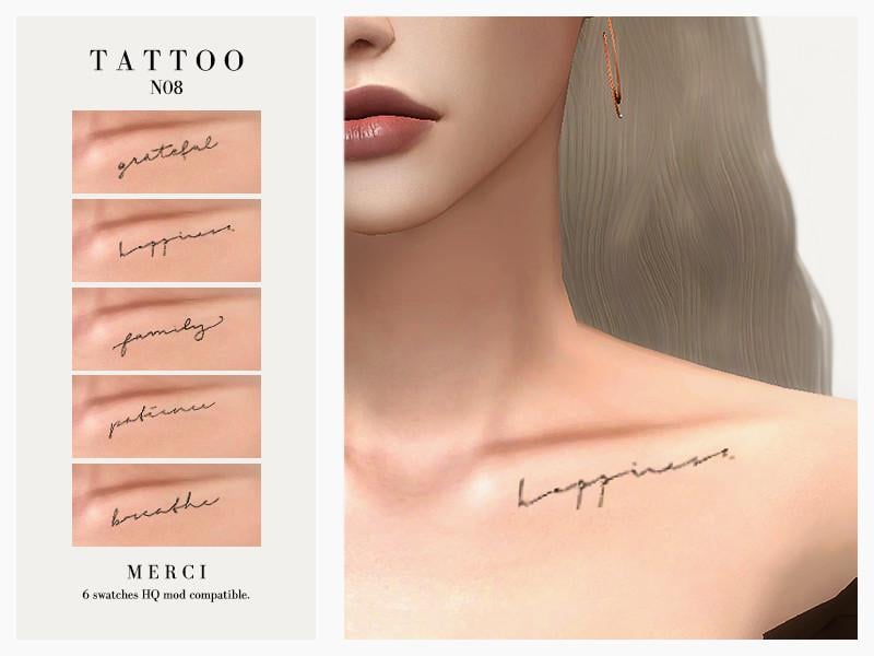 50 Sims 4 Tattoos Absolute Best Tattoo CC Packs 2023 Update  SNOOTYSIMS