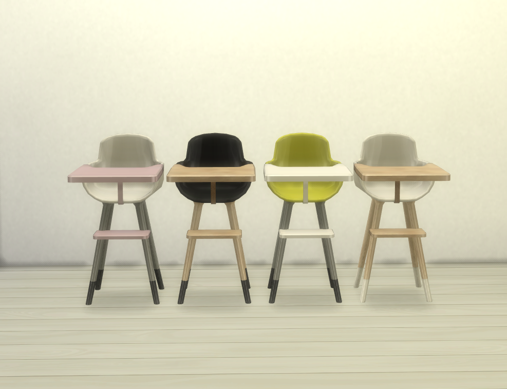 sims 4 furniture mods & cc - cutie high chair