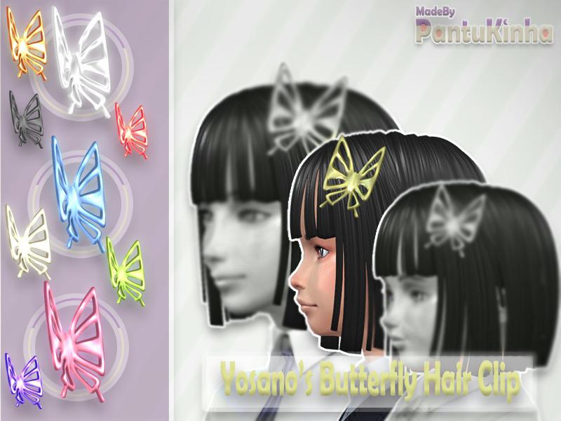 sims 4 cc hair clips