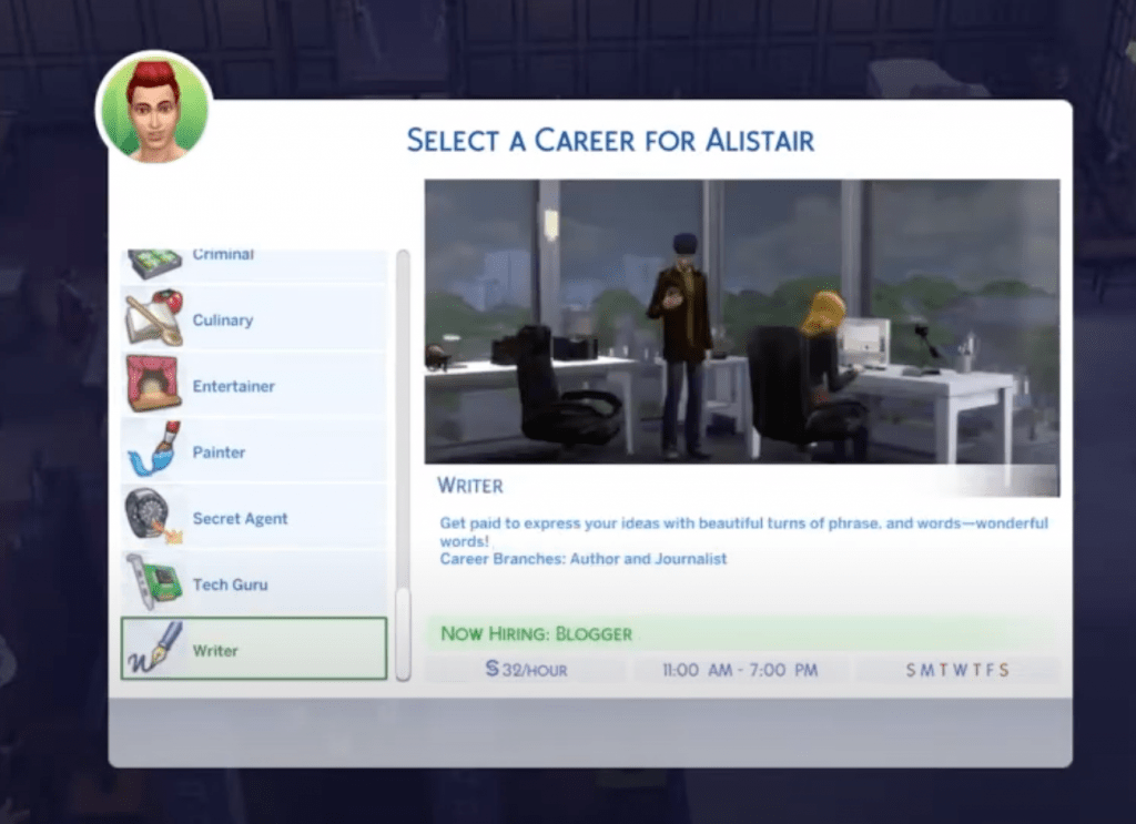 Sims 4 Careers Jzabusters