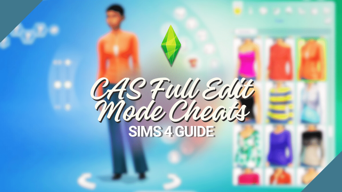 Use the CAS Cheat cas.fulleditmode // Bite Size How-To // Learn to Play The  Sims 4 PC // Part 15 