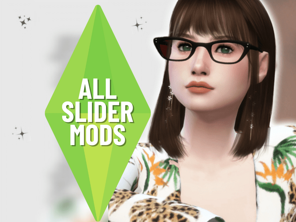 Sims 4 CAS Sliders List