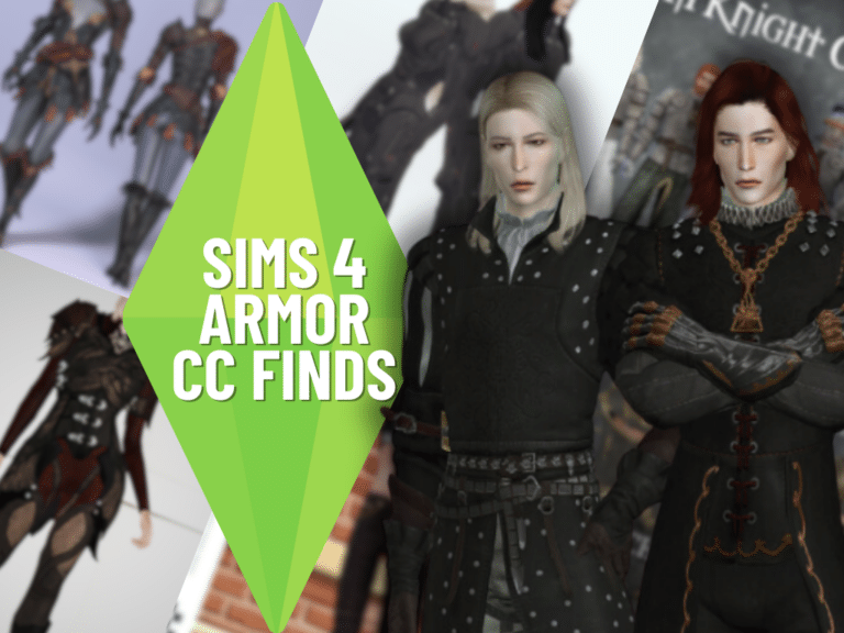 Sims 4 Armor CC & Mods Listed