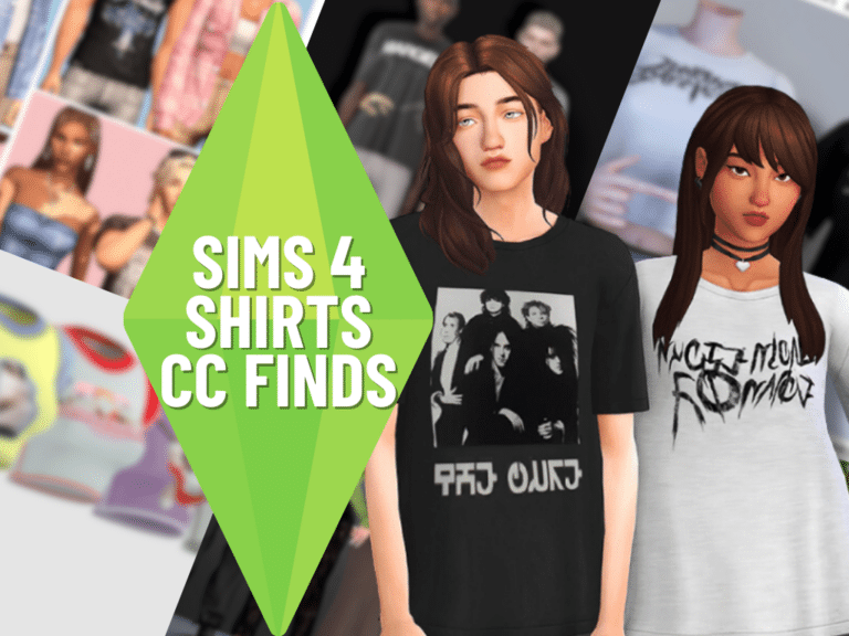 The Best Sims 4 Shirts Mods & CC — SNOOTYSIMS