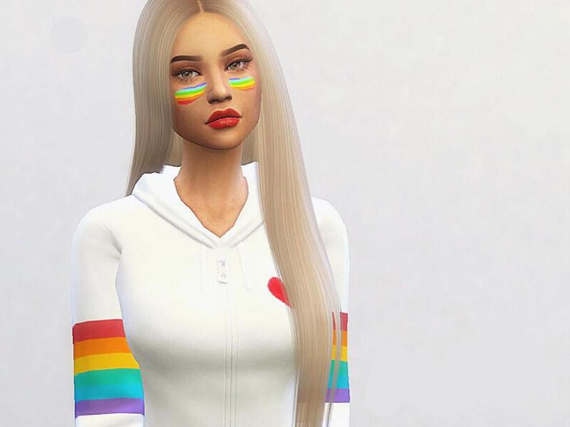 Pride Month Trans Nonbinary Sims Lgbt Sims 4 Cas Wip