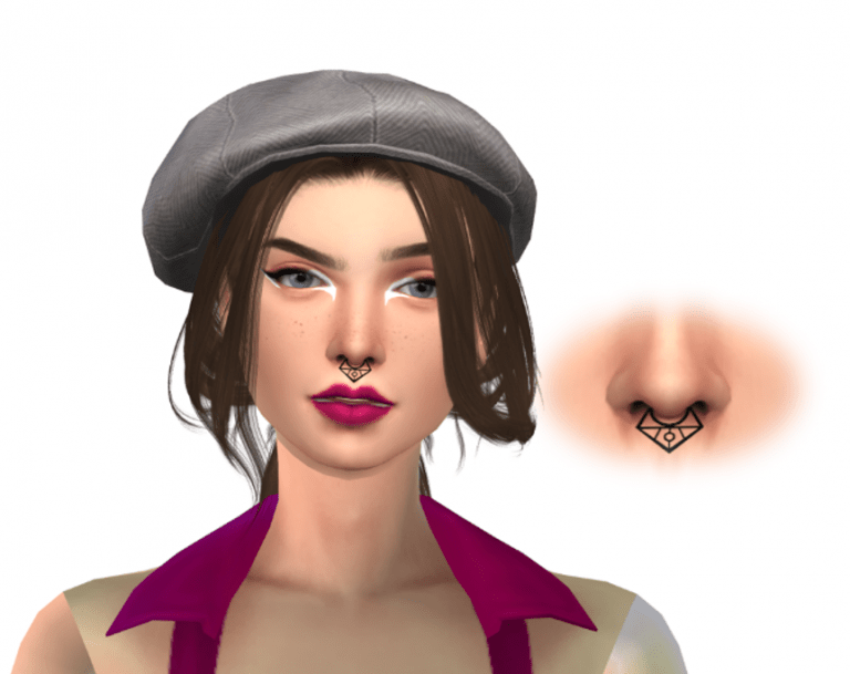 The Best Septum Piercings Cc For The Sims 4 — Snootysims