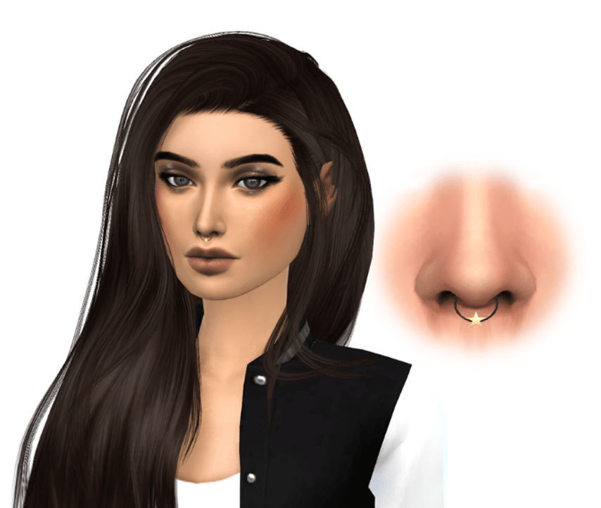 The Best Septum Piercings Cc For The Sims 4 — Snootysims