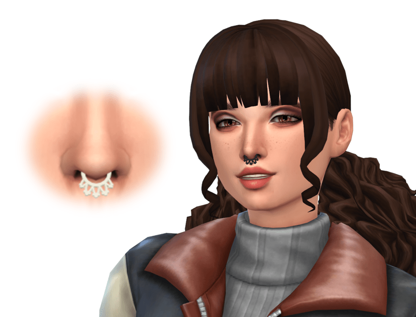 The Best Septum Piercings Cc For The Sims 4 — Snootysims