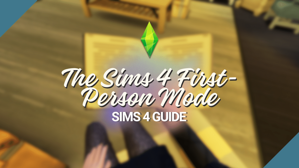 how to get into first person in the sims 4