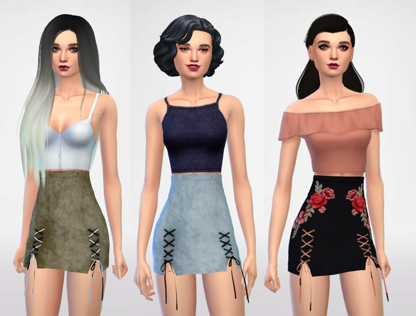 Sims 4 Lacey Skirt