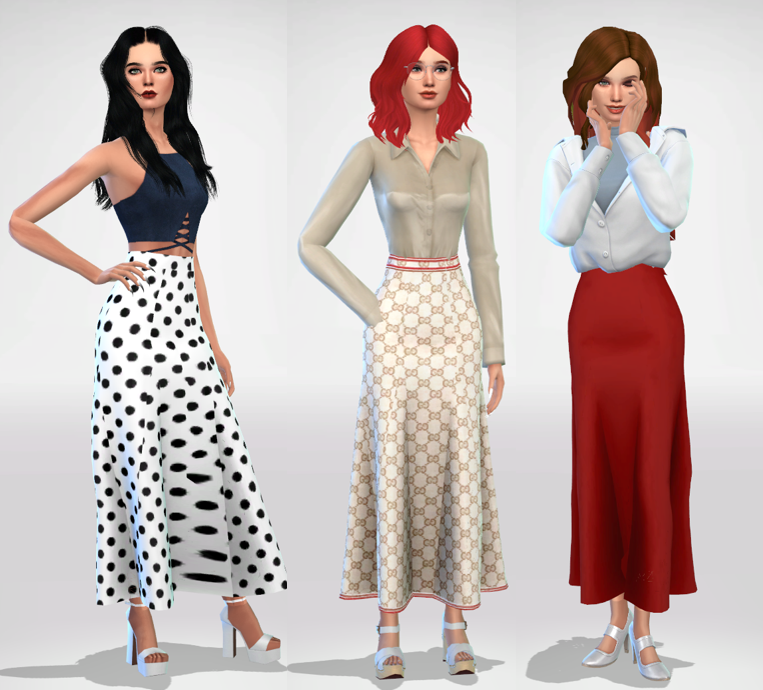 Sims 4 Macro Skirt