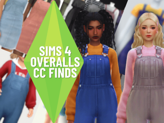 The Best Sims 4 Overalls CC & Mods — SNOOTYSIMS