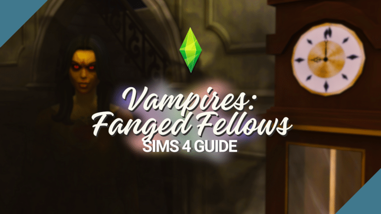 Vampires: Our Fanged Fellows In The Sims 4