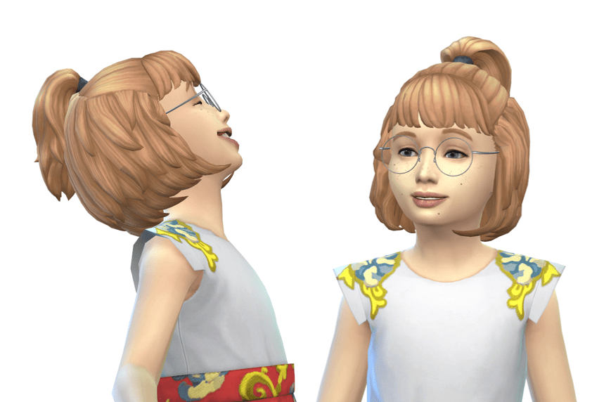 A Special Variety of Child Maxis Match Hairs — SNOOTYSIMS