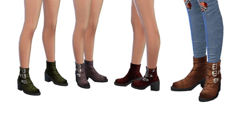 Moschi Jane Shoes female sims 4 maxis match