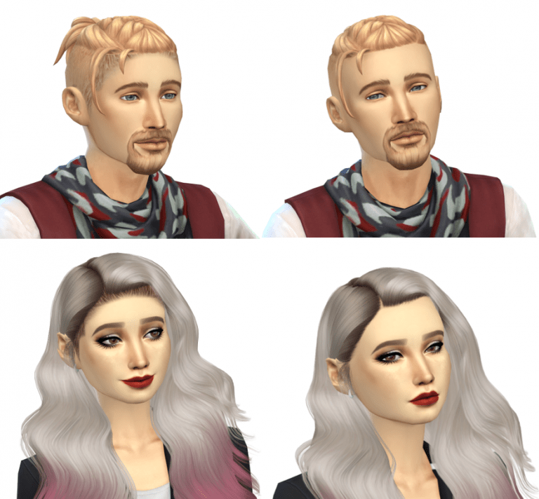Sims 4 Hairline CC