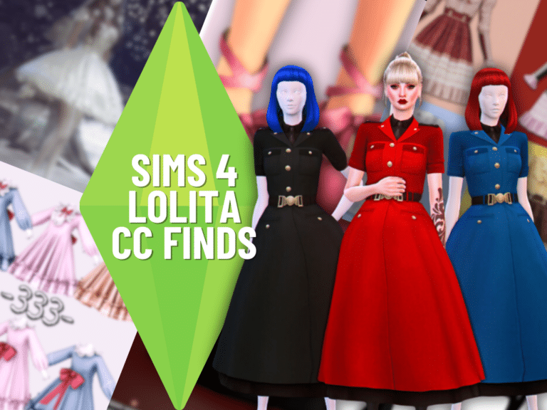 Latest Lolita Custom Content for the Sims 4