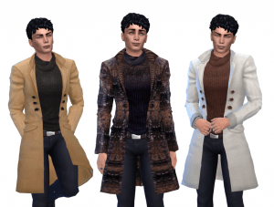 Awesome Trench Coat Custom Content for Your Males — SNOOTYSIMS