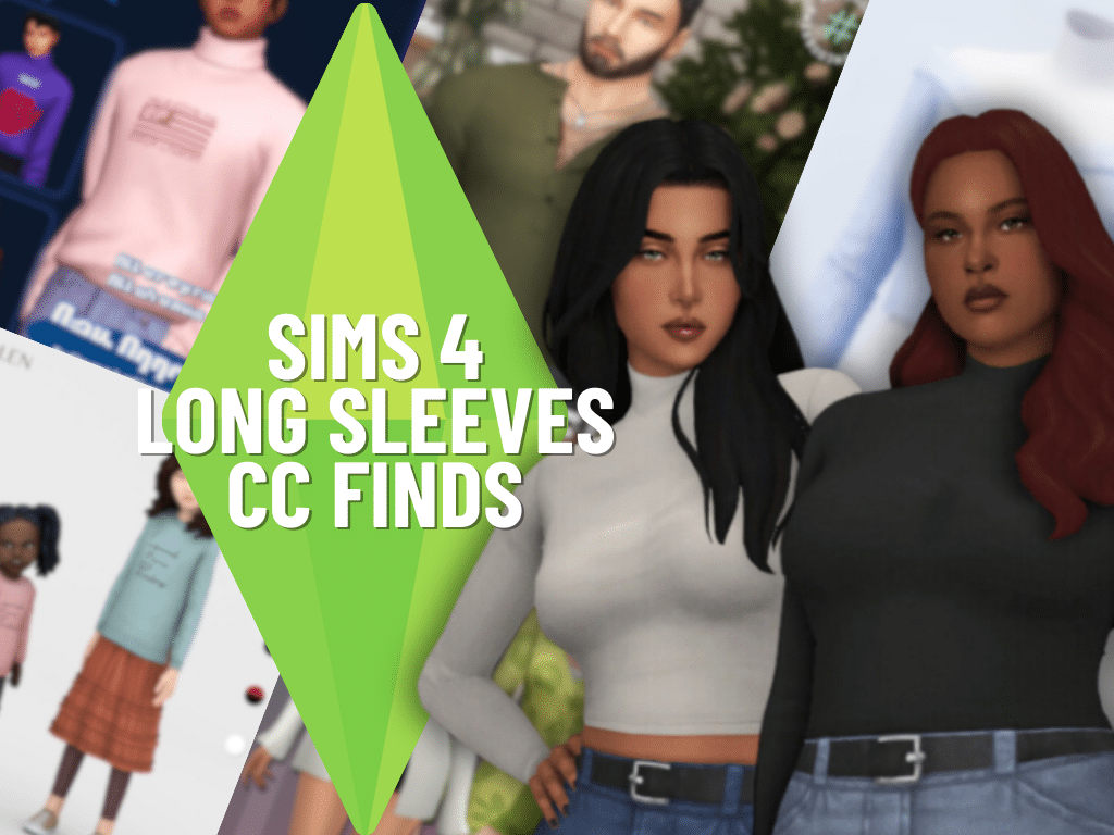 Sims 4 Long Sleeves CC finds