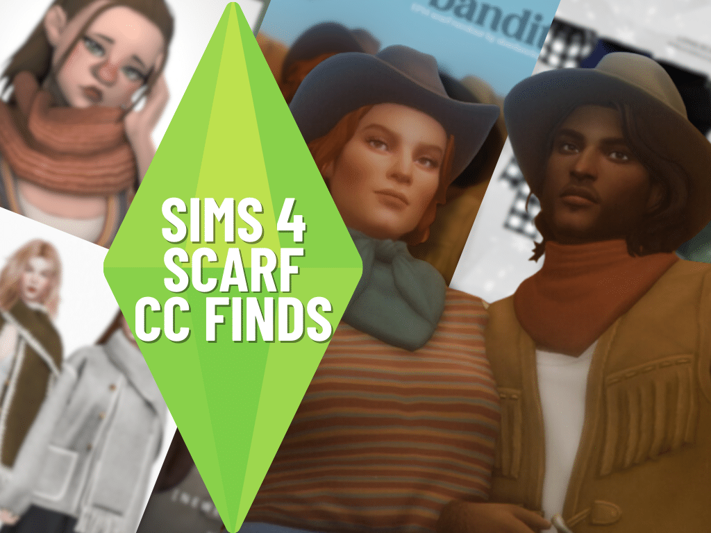 SnootySims Scarf CC Finds