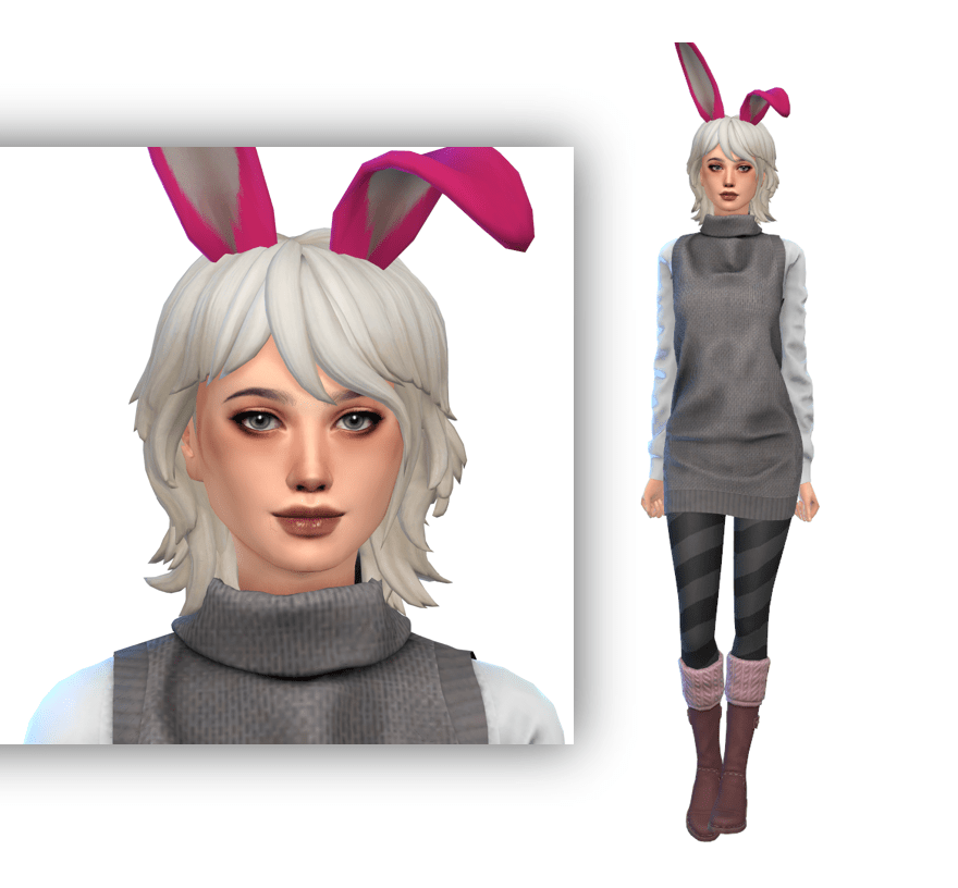 bunny ears cc sims4 1