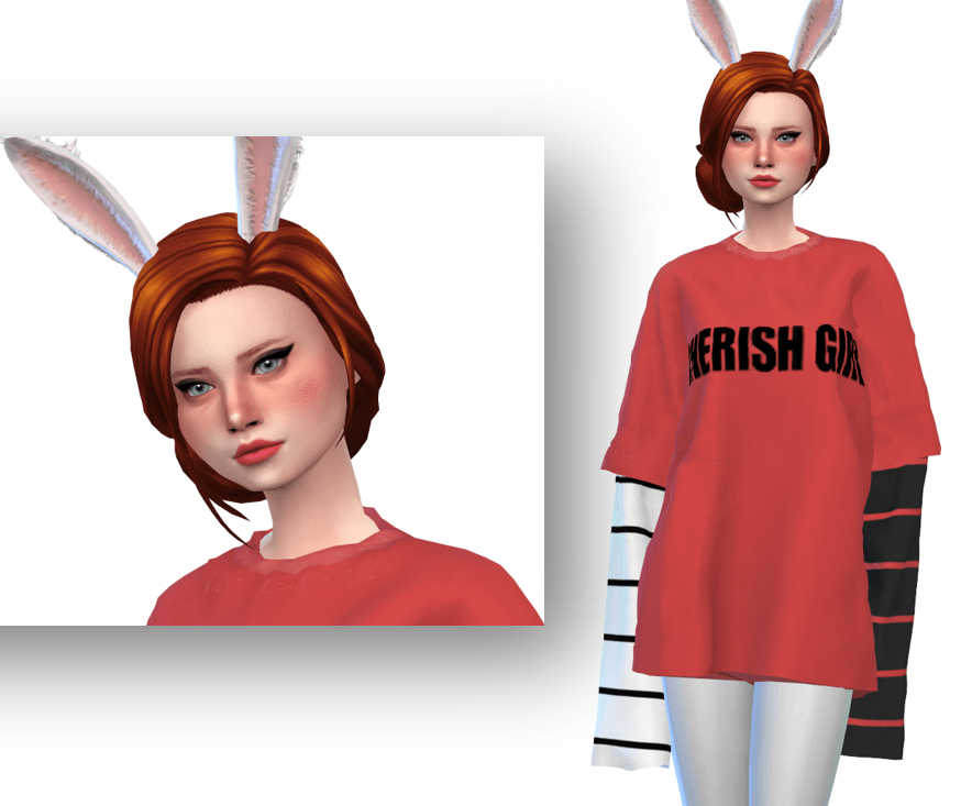 bunny ears cc sims4 3