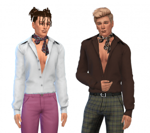 Awesome Scarf Custom Content for Your Sims — SNOOTYSIMS