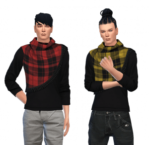 Awesome Scarf Custom Content for Your Sims — SNOOTYSIMS