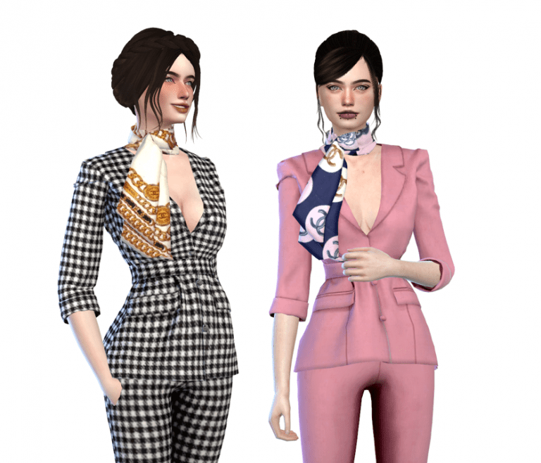 Awesome Scarf Custom Content for Your Sims — SNOOTYSIMS