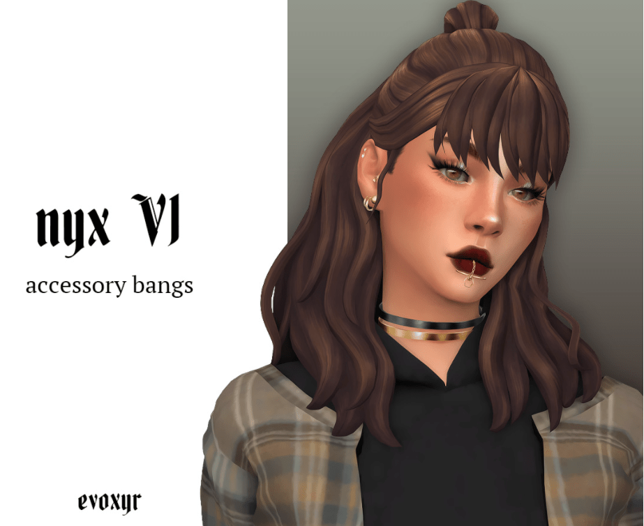 sims 4 cc hair bangs