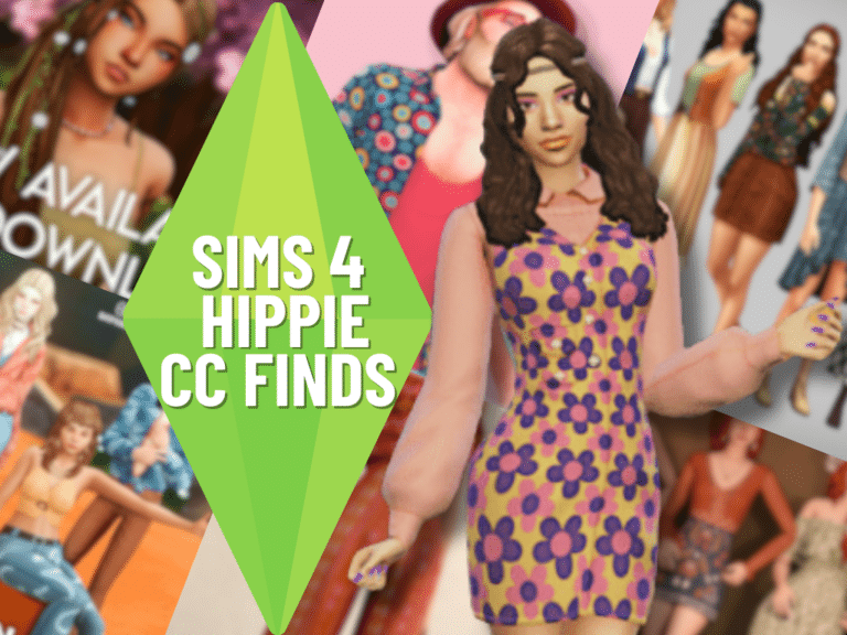 Sims 4 hippie CC and Mods You Need to Have