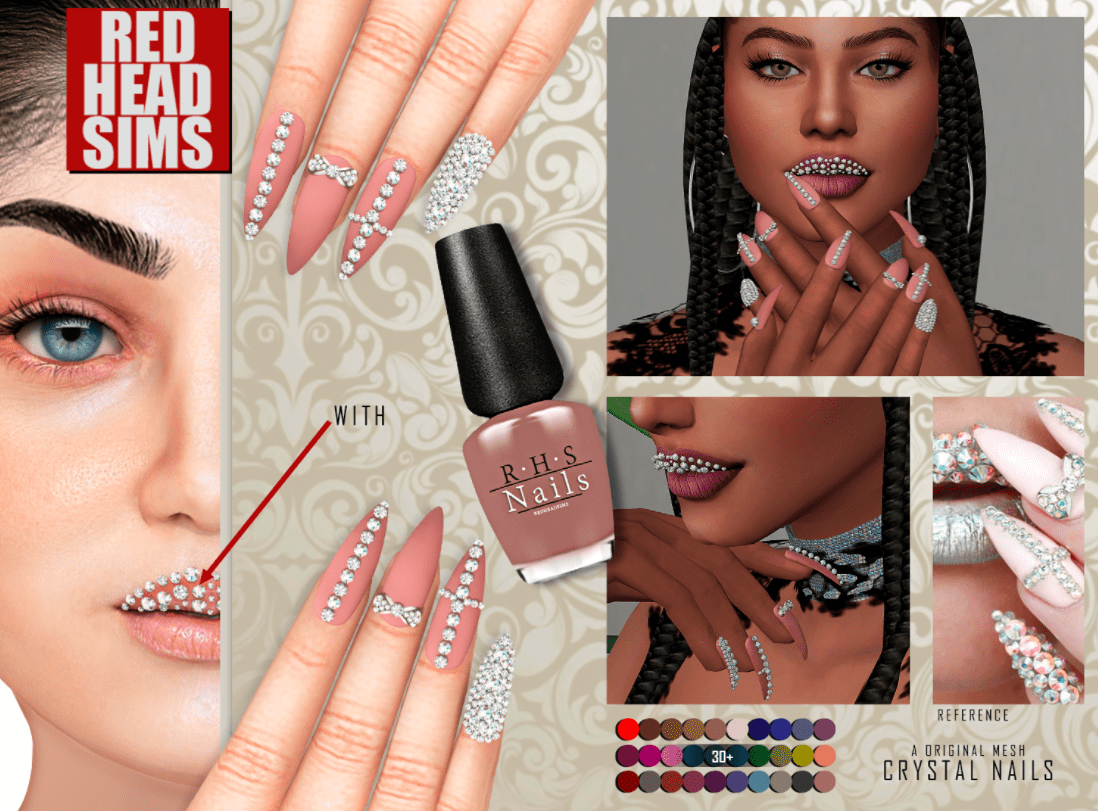 Latest Sims 4 Nail Polish Custom Content — SNOOTYSIMS