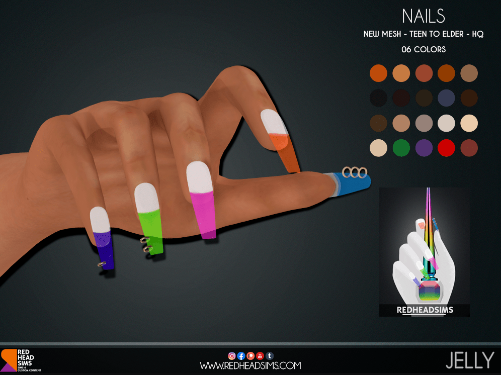 sims 4 nail polish