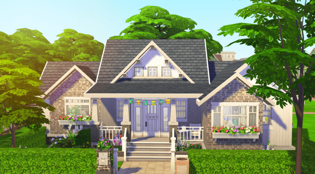 sims 4 family house