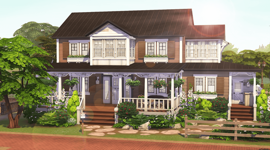 sims 4 family house