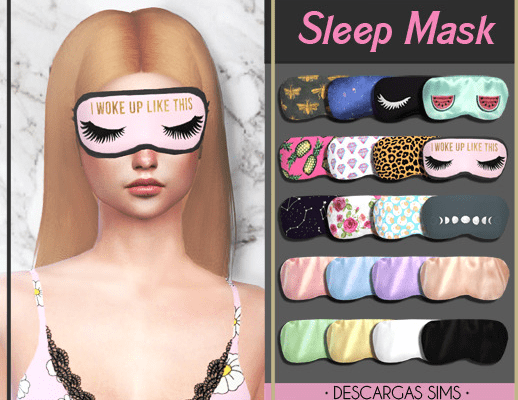 sims 4 sleep mask