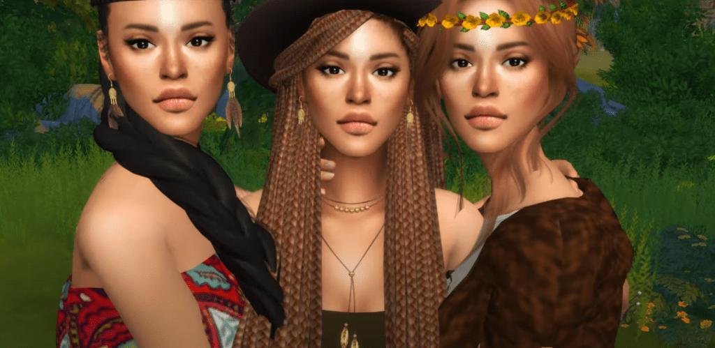 Sims 4 hippie cc