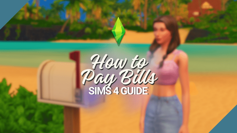 How To Pay Bills In The Sims 4?