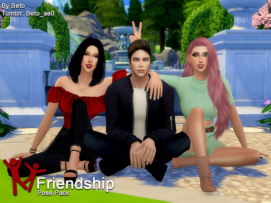 Friendship II Pose Pack by Beto_ae0