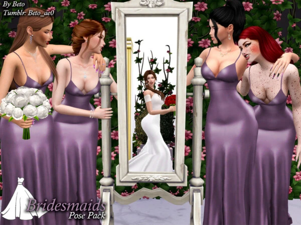 Bridesmaids Pose Pack by Beto_ae0
