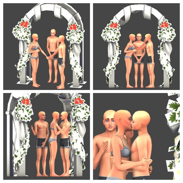 Wedding Posepack Part III by Blogalltheloveblr
