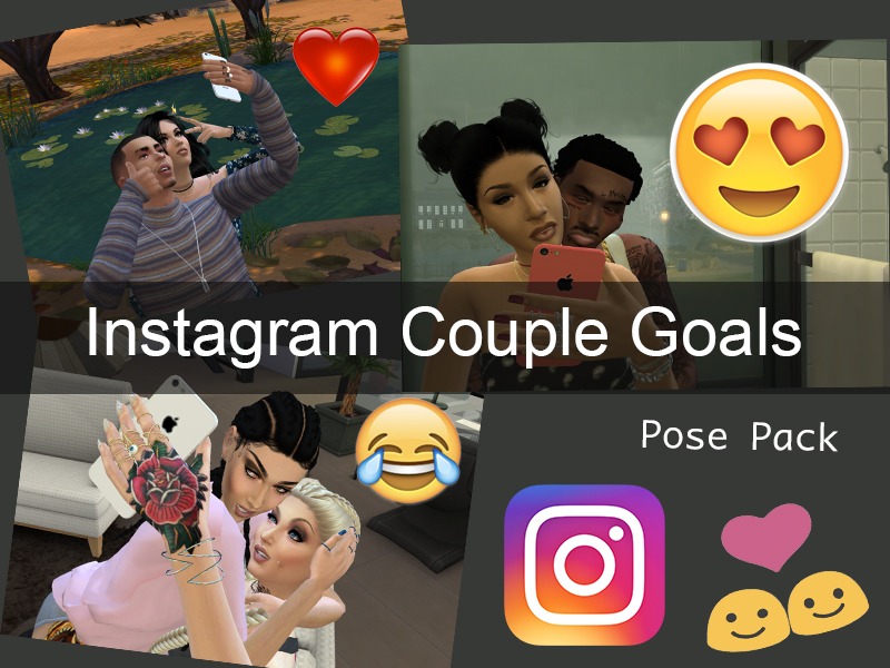 Instagram Couple Goals Pose Pack by ERROR404PHILLIPS