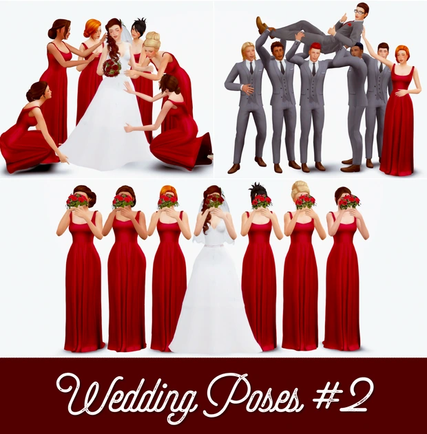 Wedding Poses #2 by Atashi77