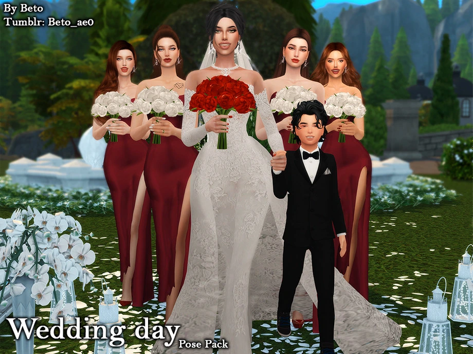 Wedding Day Pose Pack by Beto_ae0