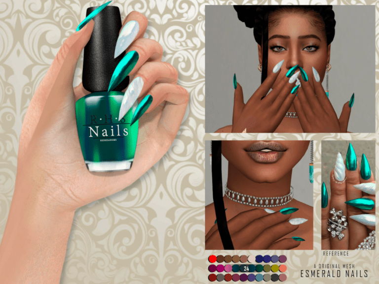 Hottest Sims 4 Nails Cc And Mods That You Will Love — Snootysims